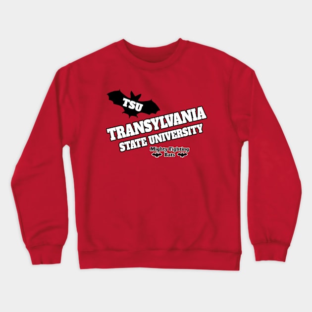 Transylvania State University Crewneck Sweatshirt by Dr. Gangrene